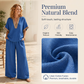 Women’s V-Neck Top and Wide Leg Pants Set