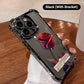 Anti-Drop Red Rose Phone Case for iPhone 13-16 Series