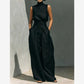 ⏳ LIMITED TIME 50% OFF! 👚 Top & Wide-Leg Pant 2-Piece Set – Sleeveless Mock Neck & Flowy Wide-Leg Silhouette 👖