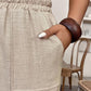 Women's Relaxed Fit Cuffed Ankle Pants