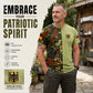 Men's Camouflage Patchwork Crewneck T-Shirt